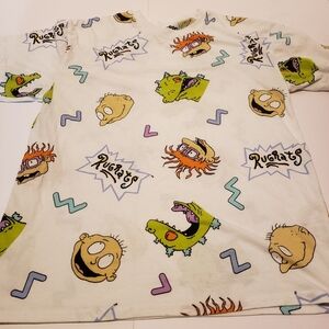 White nickelodeon Rugrats graphic tee shirt size M